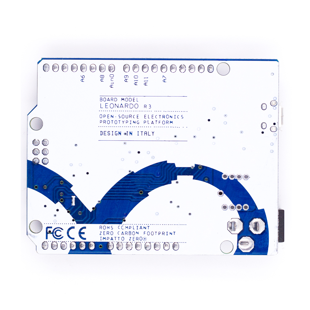 Контроллер Arduino Leonardo Atmega32U4, без логотипа, с кабелем